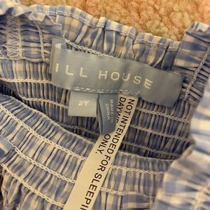 NWOT Hill House 2Y nap dress with bloomers